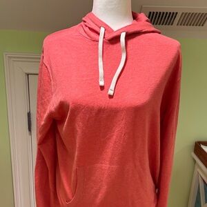 J. Crew Coral Hoodie Sweater